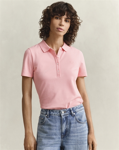 Gant - Polo Pique - Apricot Pink